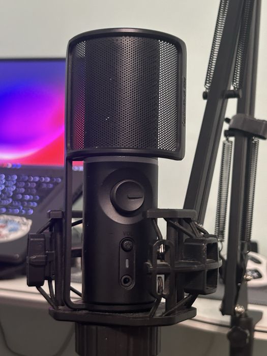Микрофон для стрима / подкастов / Discord + кронштейн