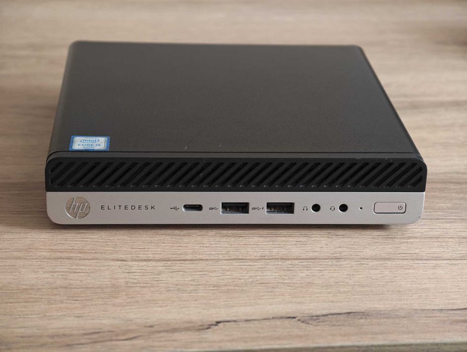 HP EliteDesk 800 G3 Mini (i5 / 32GB RAM / 240GB SSD) Компактен настолен компютър Mini PC