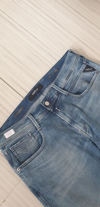 Replay Anbass Slim Fit Mens Size 34/32  ОРИГИНАЛ! Мъжки Дънки!