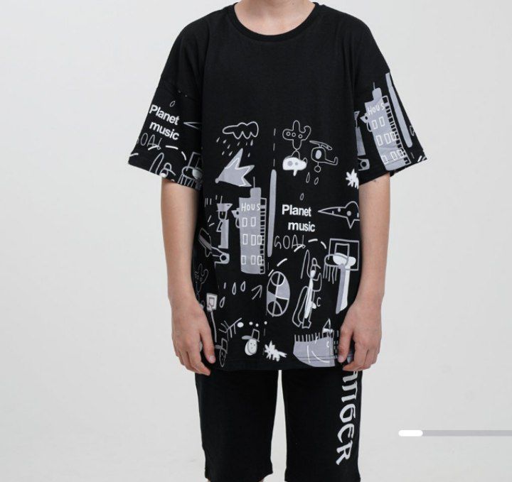 Yozgi futbolka razmer standart qiz bollar va ógil bollar uchun