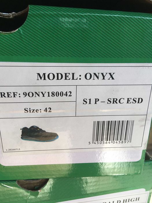Vând Pantofi de protecție COVERGUARD ONYX S1P SRC ESD, mărimea 42