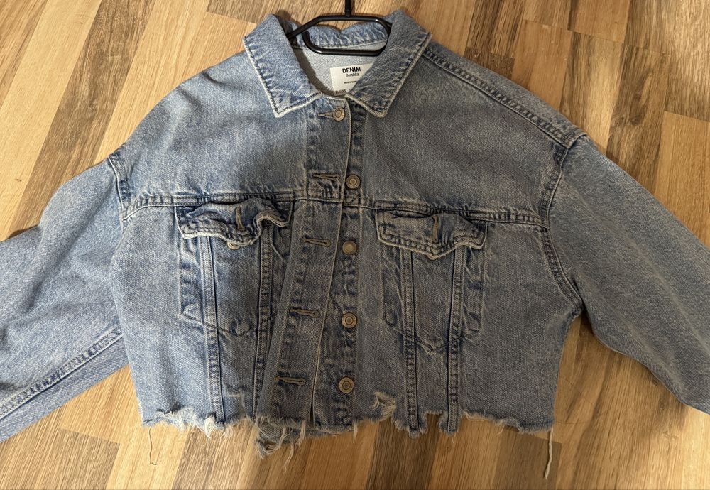 Дънково яке Bershka