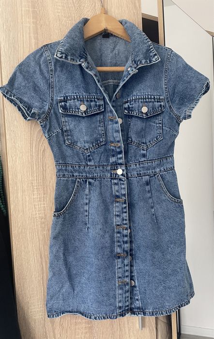 Дамска дънкова рокля