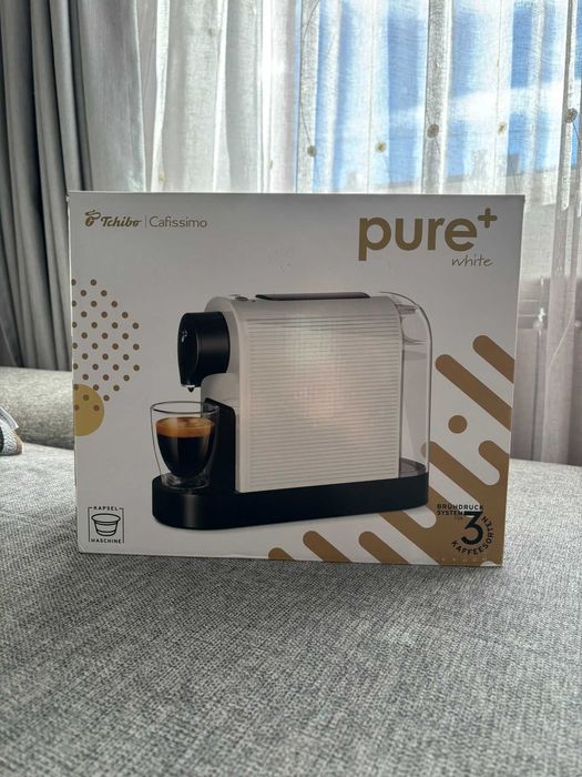 Cafissimo Pure- Бяла с подарък капсули.