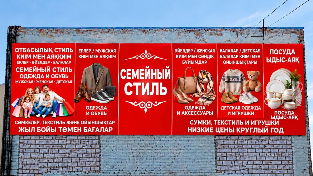 Наружная реклама печать баннеров