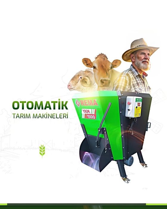 Стационарный Кормоизмельчитель1,5 m³
YKM 1500