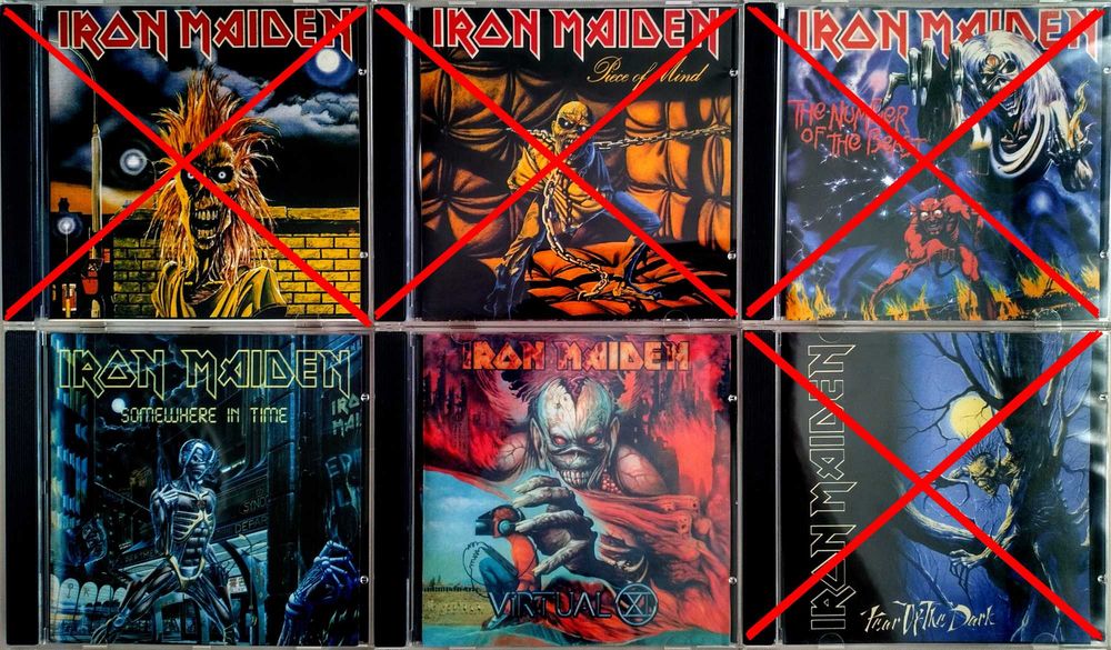 Колекция Метъл, Рок и др. музикални дискове CD - Част 6