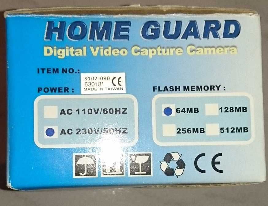 Шпионска скрита камера / Home Guard Motion Activated Spy Camera