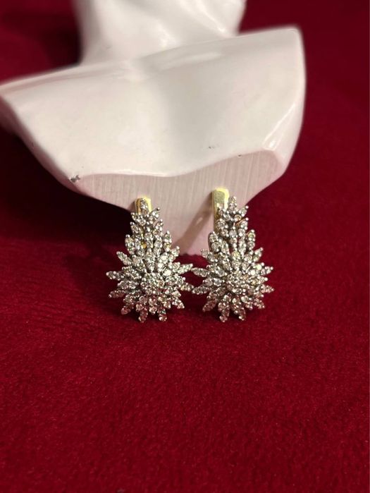 Золотые серьги/BariBarShop/0•0•12