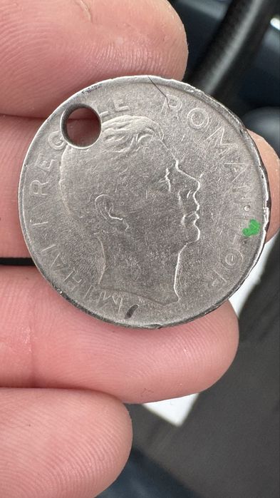 Moneda 5 Bani 1882 -Moneda 100 Lei 1943
