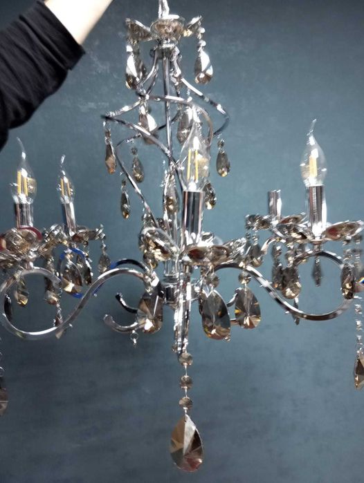 Люстра , чешское стекло