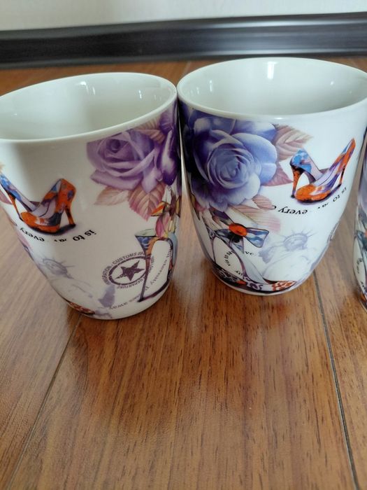 Кружки 4 шт б/у.