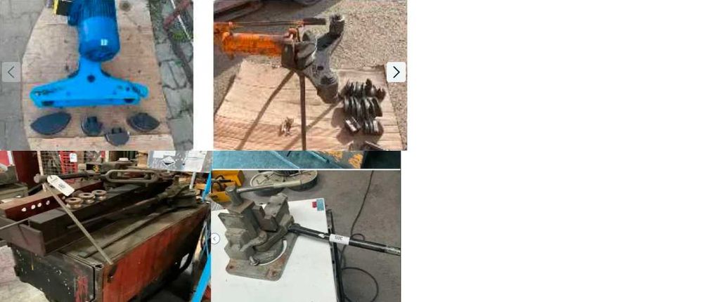Masini de indoit manuale ,hidraulice sau electrice,mai multe modele