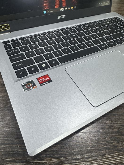 мощный 8-ядерный Ryzen 5 новый Acer Aspire 3, для графики и iT