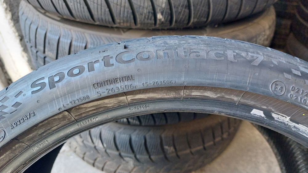Летни гуми 255/35/19 Continental SportContact7 2 броя