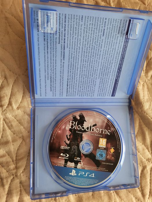 Bloodborne игровой диск на ps5