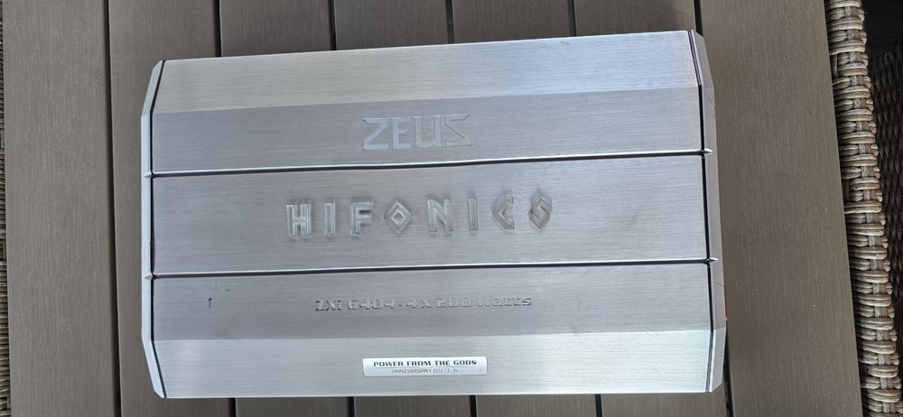 Hifonics Zeus ZXi 6404 Anniversary Edition – 4x200W