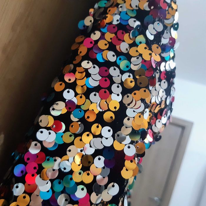 Bluza Superba Cu Paiete Multicolore