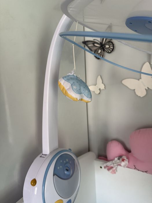 Музикална въртележка- прожектор Chicco - Magic Stars, Boy