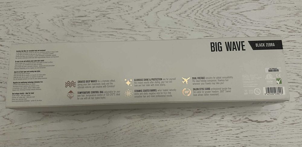 Ретро преса - Corioliss Big Wave Black Zebra