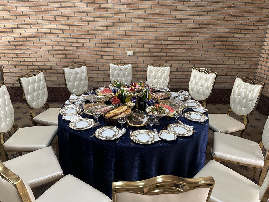 Prokat stol stul posuda ventilyator catering oshpaz ofitsantlar