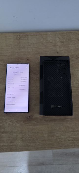 Samsung s22 ultra 256gb impecabil la cutie
