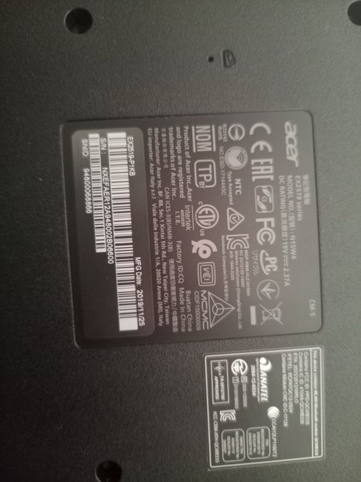 Продам ноутбук асер