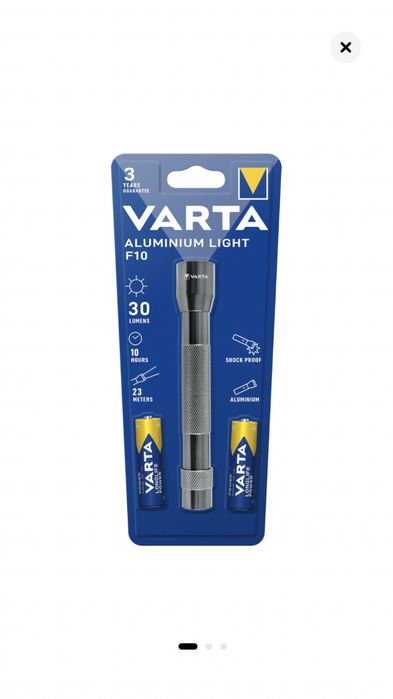 Lanterna LED Varta 16627, Multi LED Aluminium Light