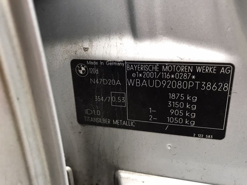 Бмв 120д 177кс bmw 120d