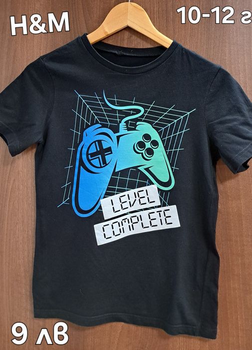 H&M Детски тениски 6-8 г,8-10 г,10-12 г