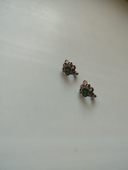 Серебро сережки кольца