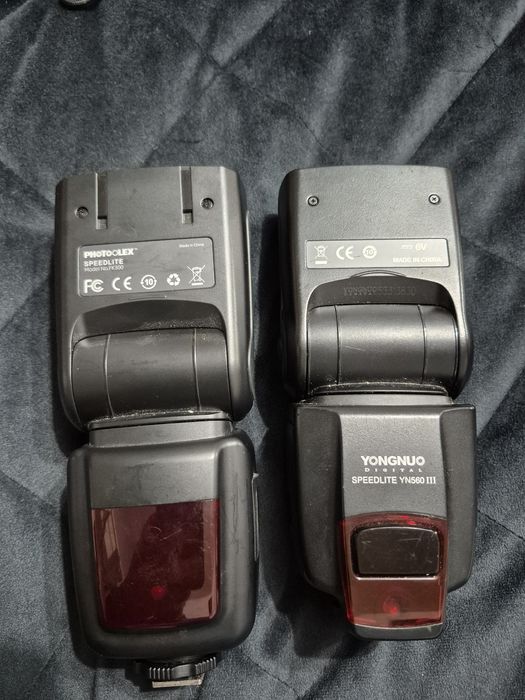 Set de doua blitzuri manuale pt Canon