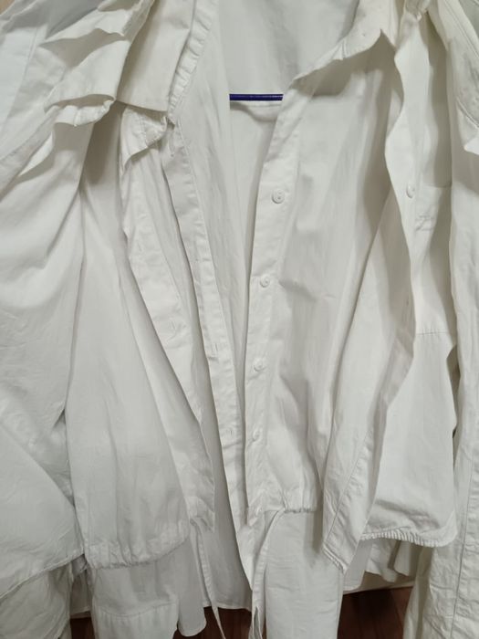 Белые женские блузки