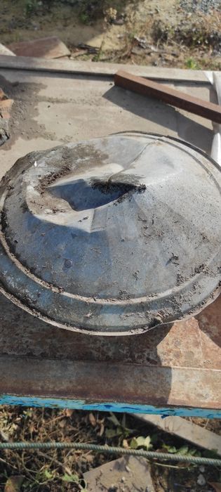 Козырек на трубу