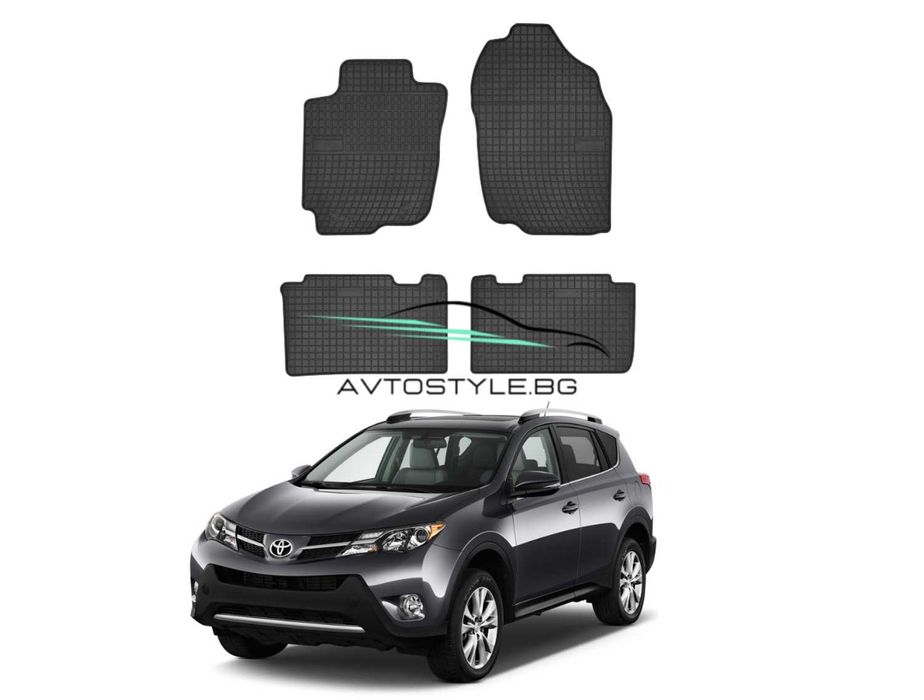Гумени стелки за Toyota RAV 4 ,2012-2019 г., Frogum - El Toro