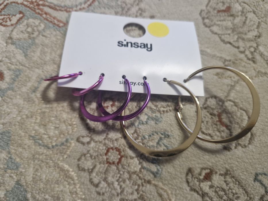 Серьги Евро бижутерия