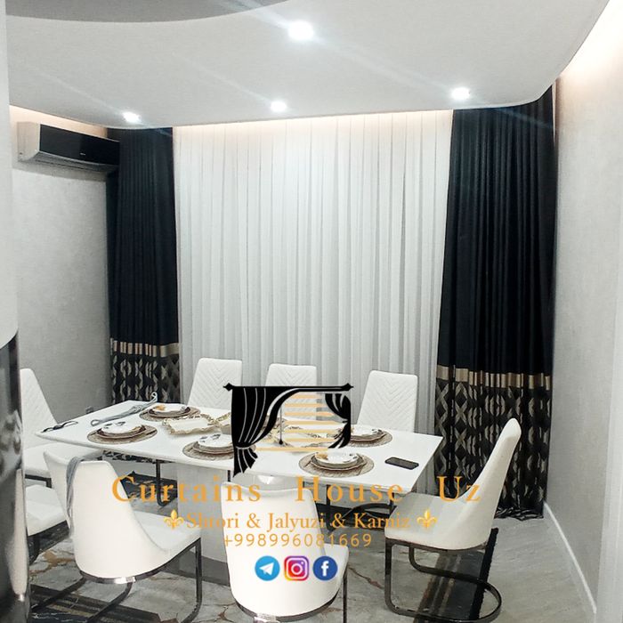 Pardalar! Istalgan dizayenda pardalar tikish. & Jaluzu na Zakaz!