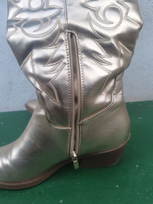 Cizme dama aurii nr.40