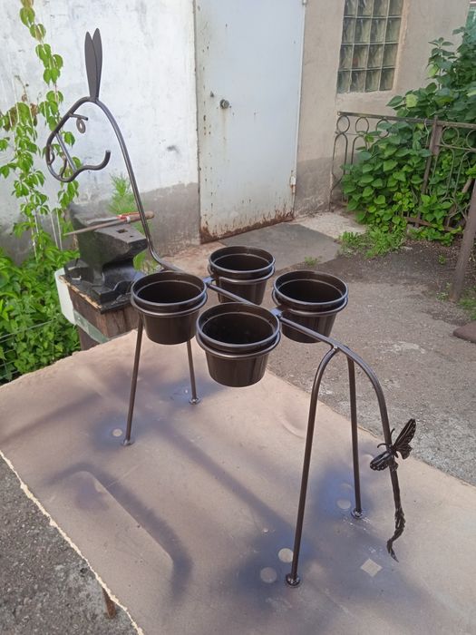 Подставка для цветов" Ослик"