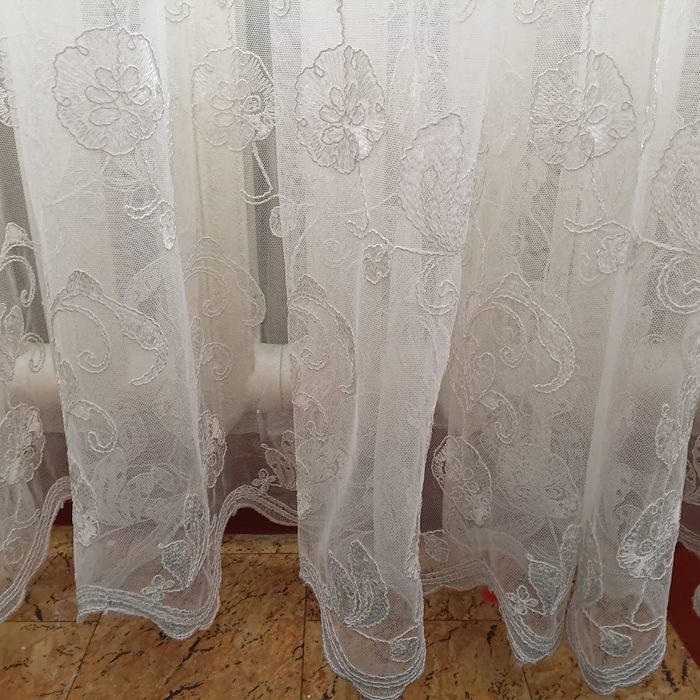 Тюль - не новая. Турция.