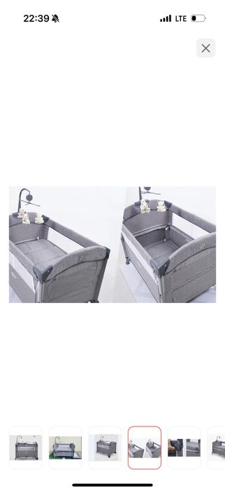 Продам манеж кровать в отличном состояний