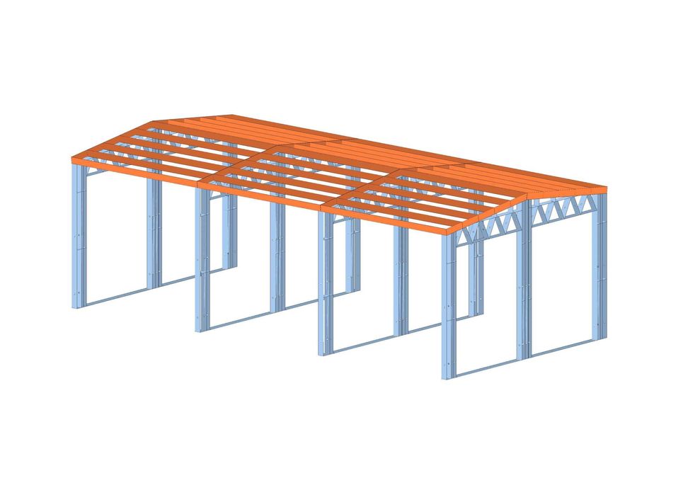 Хале,Халета,Складове,Навеси - 50м² - 10м х 5м