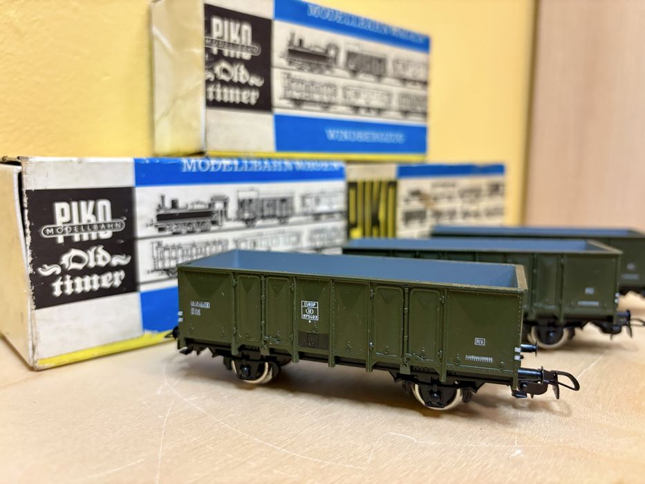 Товарни вагони PIKO, Schicht, Fleischmann, Roco врак, влакче, локомотив