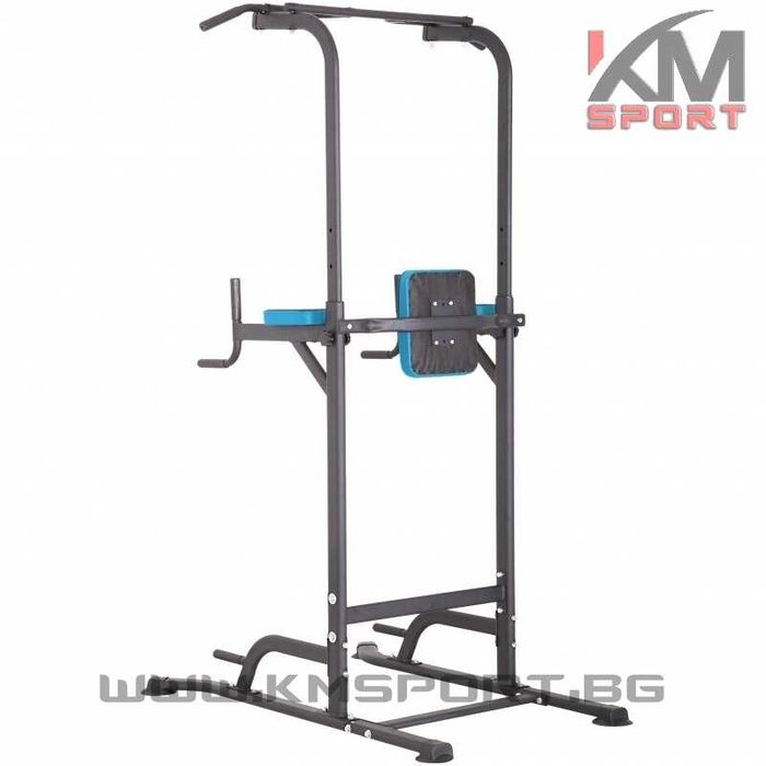 НОВА комбинирана стойка за набиране ,кофички и коремни упражнения
