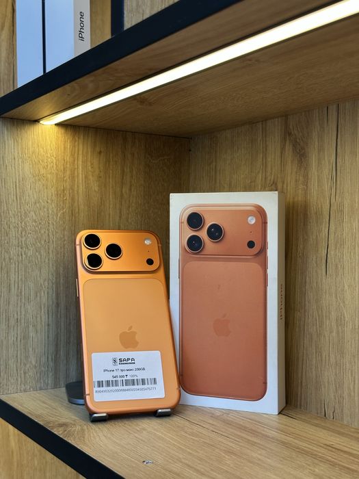 Iphone 17 pro max orang 100%