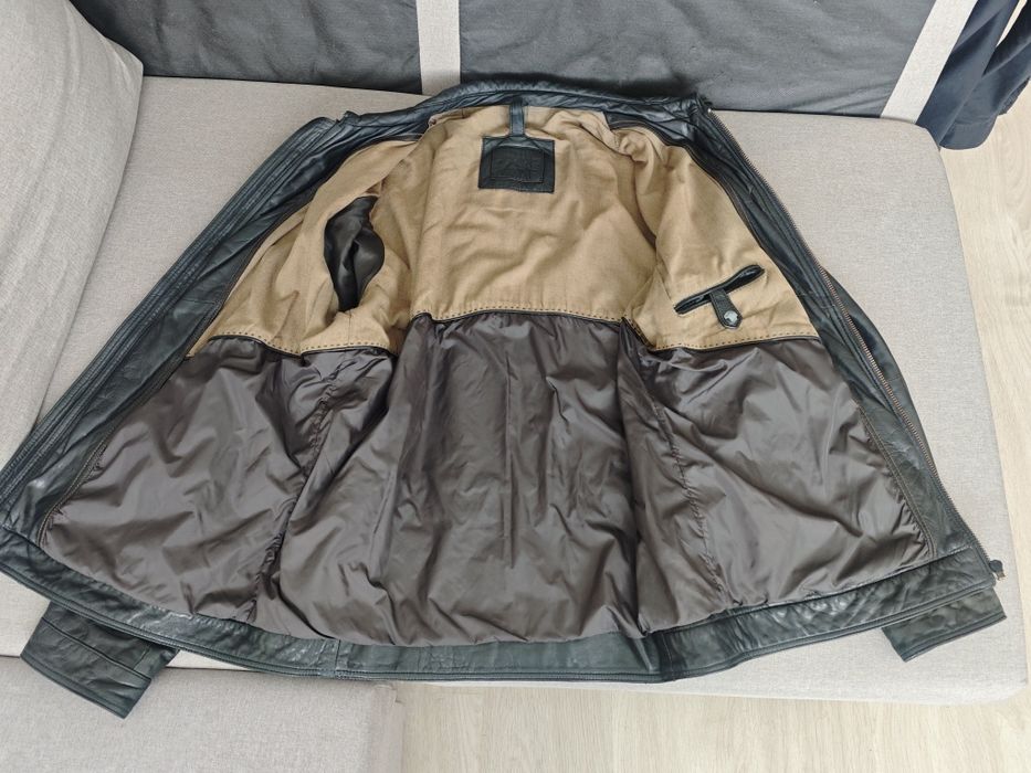 Кожено яке Massimo Dutti
