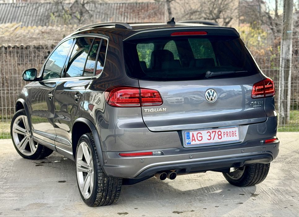 Vw Tiguan R-line 2.0tdi 4x4 dsg automat extrafull keyless camera pano