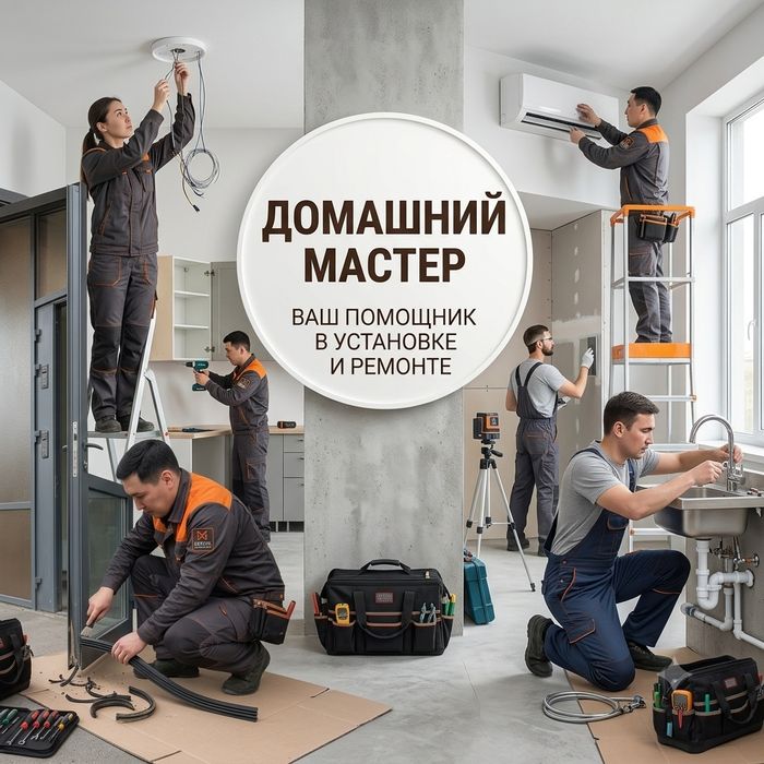 Домашний мастер. Услуги плотника, сантехника, электрика, мебельщика.