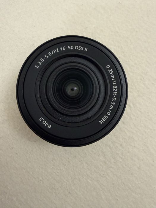 Obiectiv Sony 16-50 mm  cu stabilizare nou , nefolosit