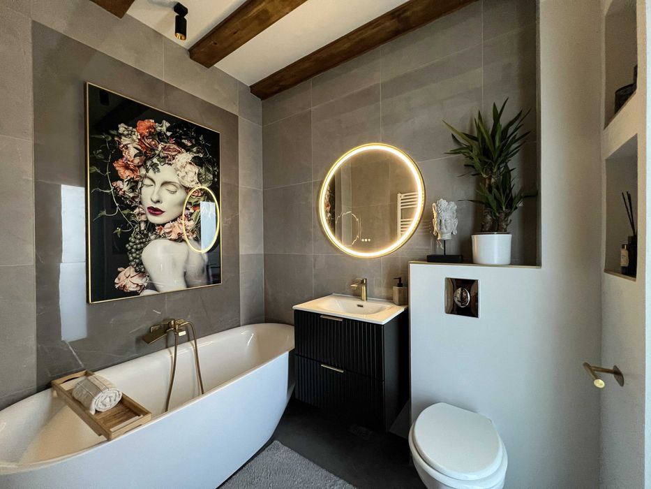 Penthouse 4 Camere 120 mp utili cu Terasă 22 mp, complet mobilat si utilat